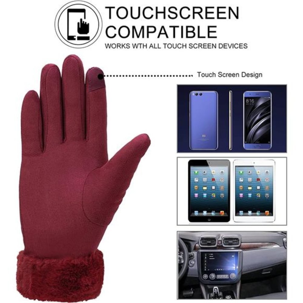 Winter Warm Touchscreen Glove Windproof Elastic T… - image 4